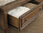 Flynnter California King Sleigh Bed with 2 Storage Drawers