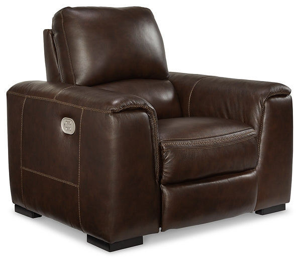 Alessandro PWR Recliner/ADJ Headrest