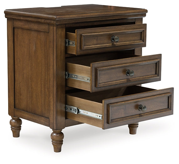 Sturlayne Three Drawer Night Stand