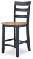 Gesthaven Counter Height Dining Table and 4 Barstools