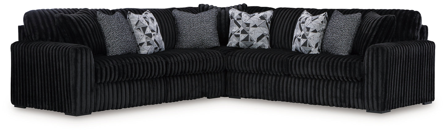 Midnight-Madness 3-Piece Sectional