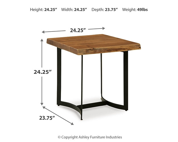 Fortmaine Coffee Table with 2 End Tables