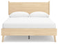 Cabinella Queen Platform Panel Bed with Dresser