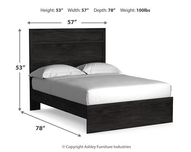 Belachime  Panel Bed