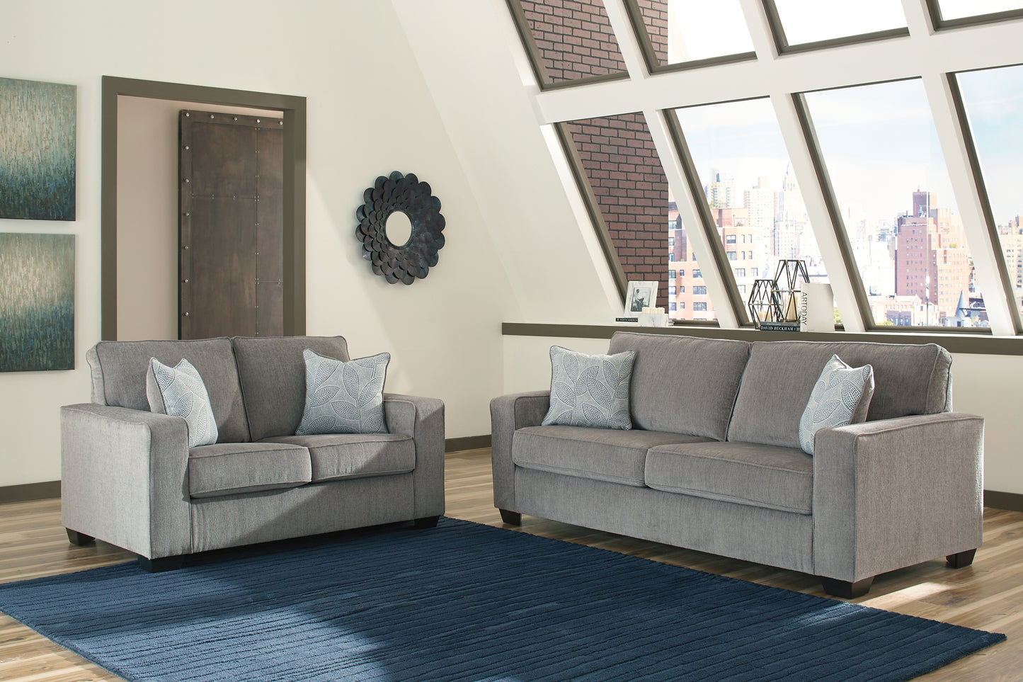 Altari Sofa and Loveseat