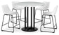 Centiar Counter Height Dining Table and 4 Barstools