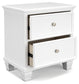 Fortman Two Drawer Night Stand