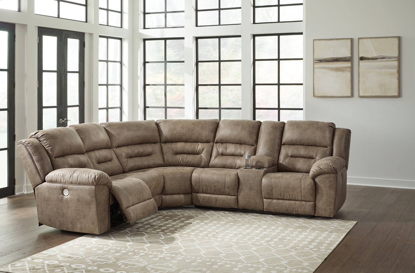 Ravenel 3-Piece Power Reclining Sectional