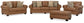 Carianna Sofa, Loveseat, Chair and Ottoman